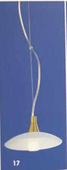 85766 PENDEL G9 Messing/Glas satin