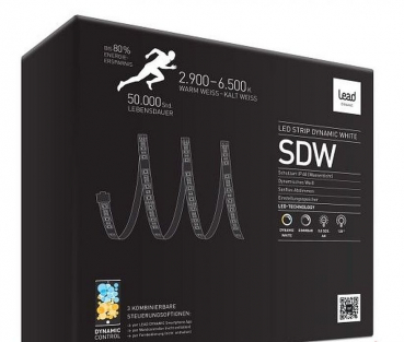 LED-Band-SDW 5m warm-kalt IP68