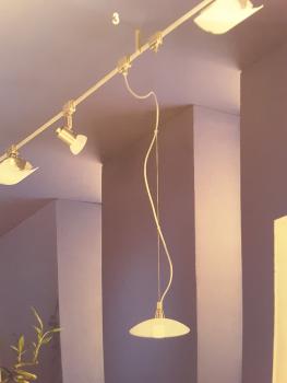 85766 PENDEL G9 Messing/Glas satin