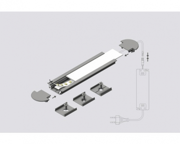 GROOVE 1m bis 14mm Led-Band