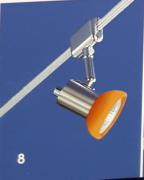 86218 SPOT GU10 nickel/Glas orange