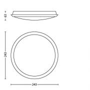 Philips DENIM 243 chrom 690Lumen