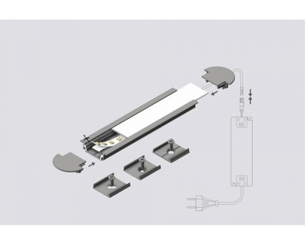 GROOVE 1m bis 14mm Led-Band