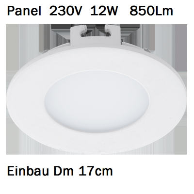 90820 Einbau 170mm 12Watt