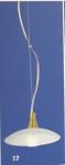 85766 PENDEL G9 Messing/Glas satin