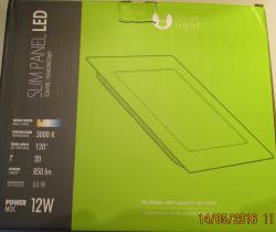 Preview: 90820 Einbau 170x170, 12Watt